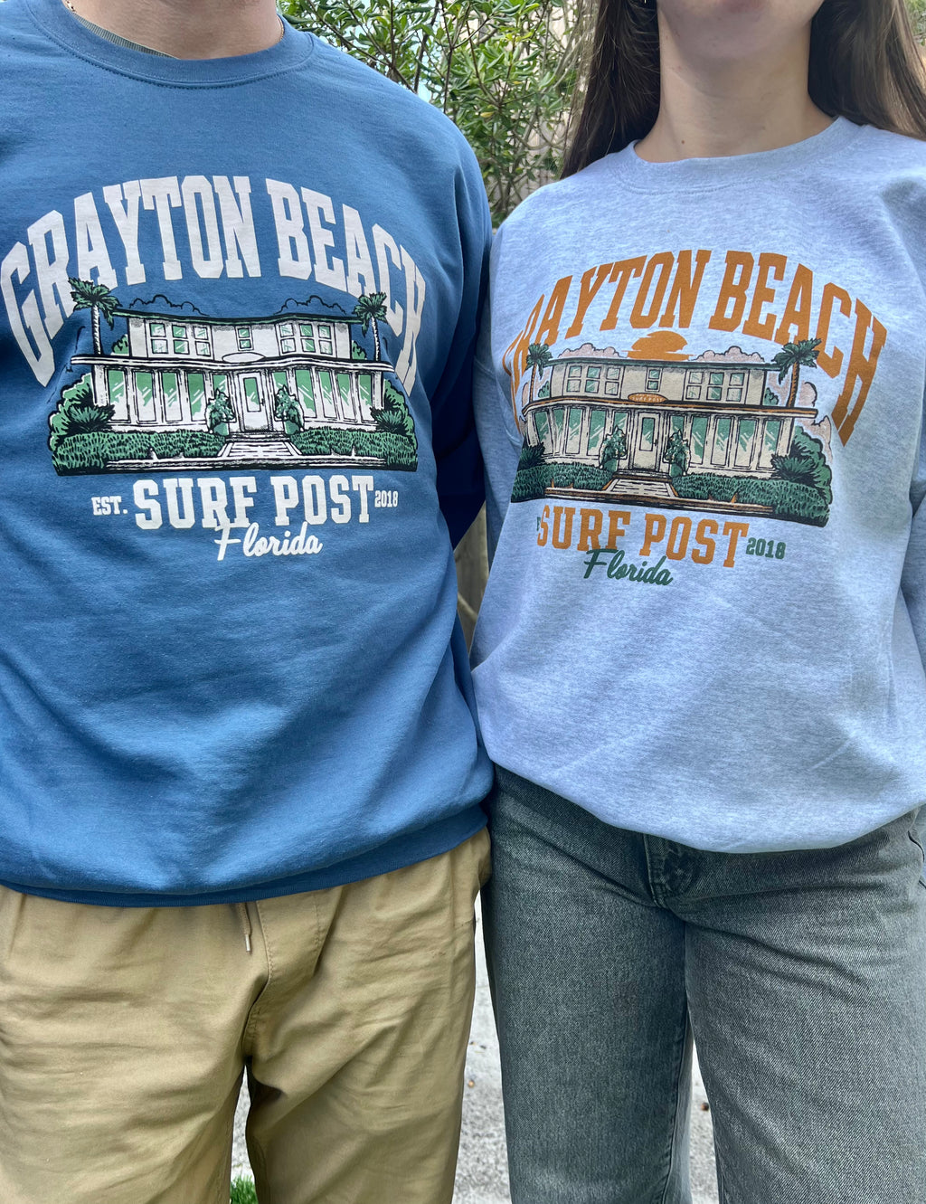 Surf Post Crew Sweatshirt Tribe Kelley Surf Post