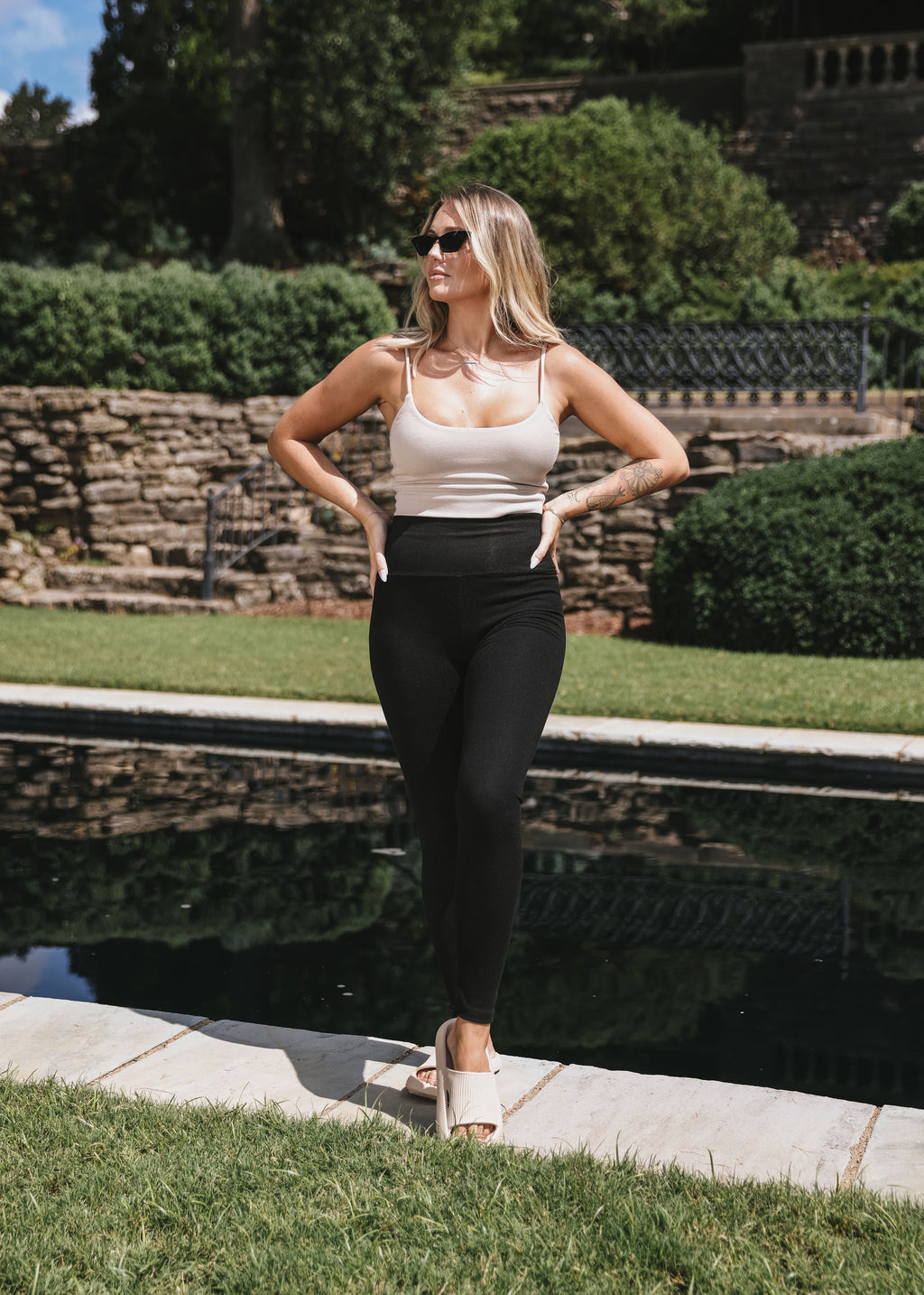 Ribbed Legging Tribe Kelley Surf Post