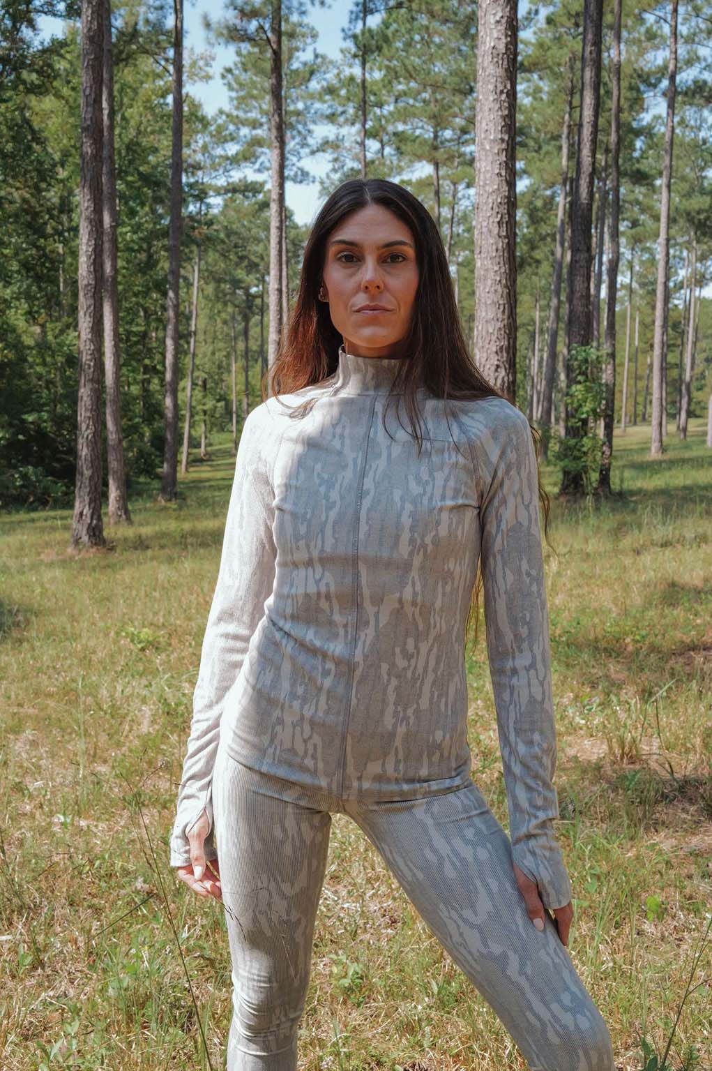 Ribbed Mock Neck - Bottomland®