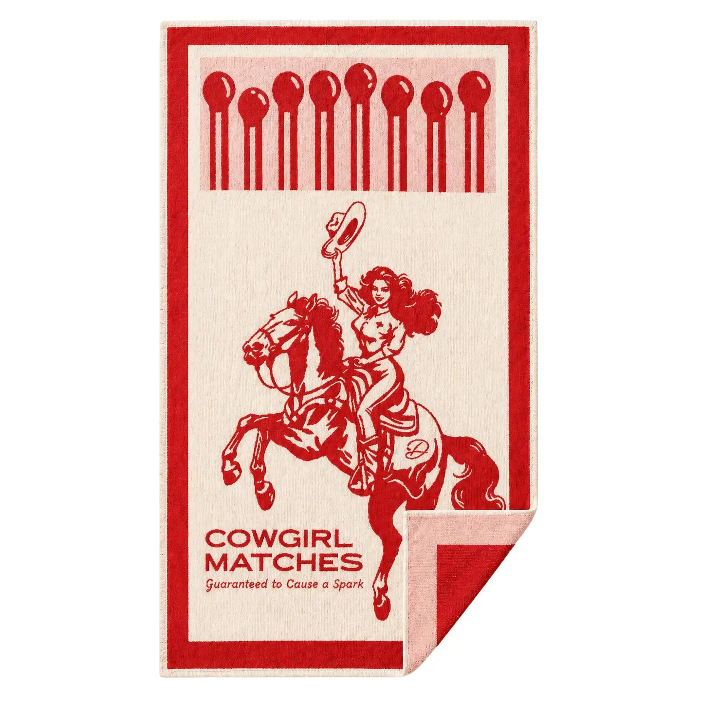 Cowgirl 100% Cotton Luxe Towel - Oversized Western