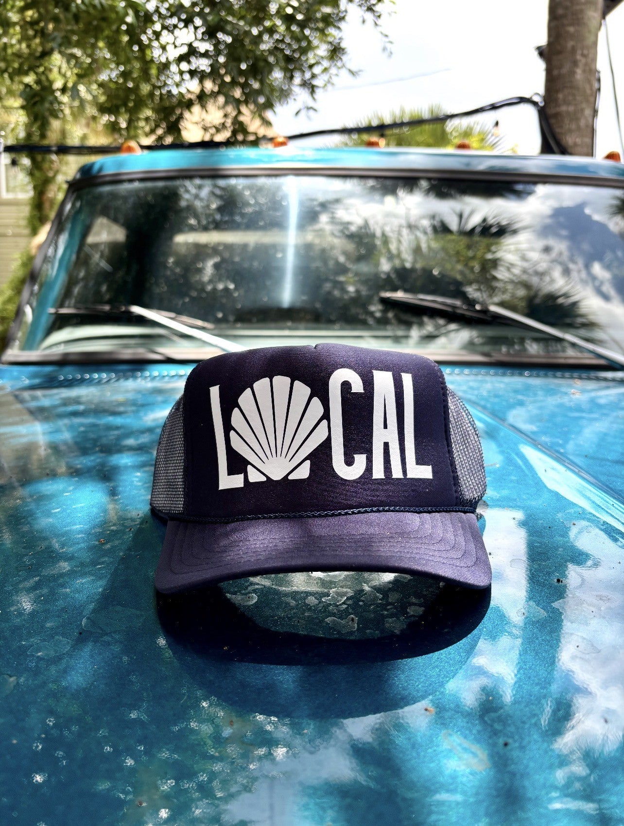 Local Seashell Trucker Hat
