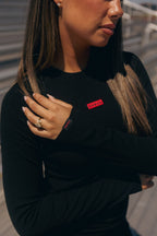 UGA Ribbed Long Sleeve