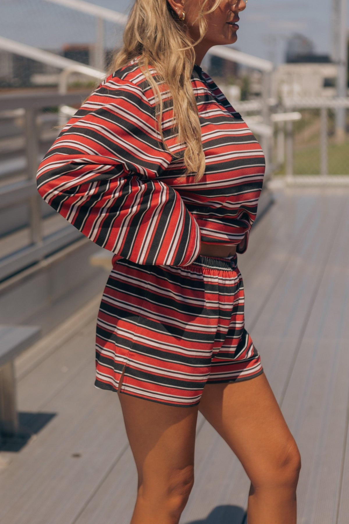 Game Day Striped Boxer
