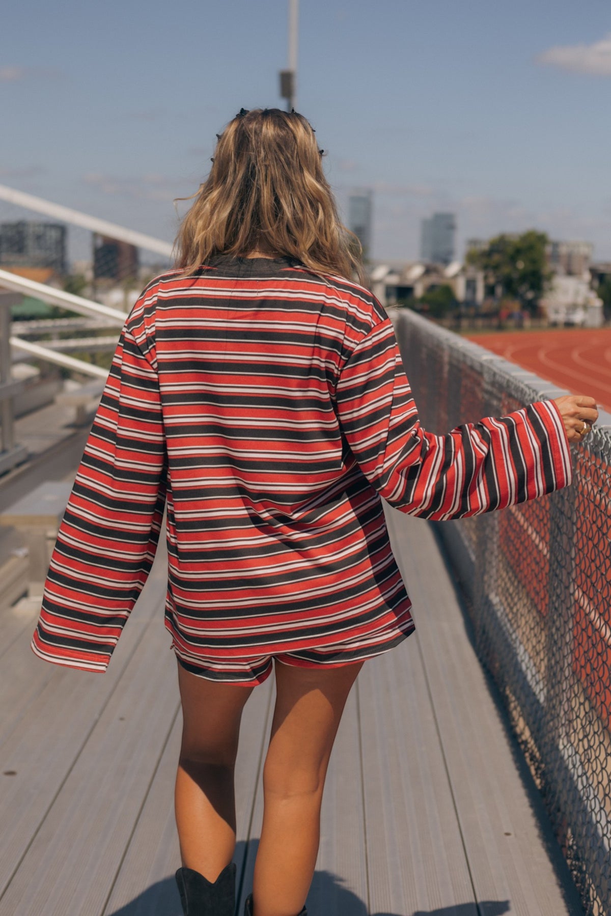 Game Day Striped Boxer