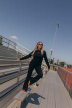 UGA Ribbed Long Sleeve