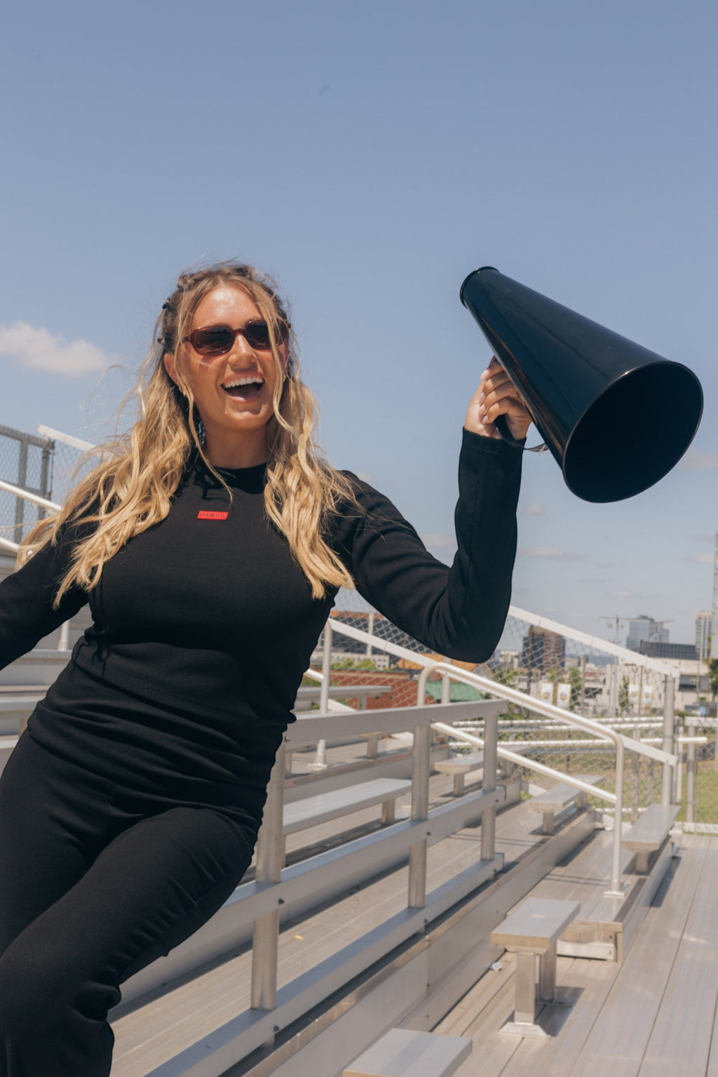 UGA Ribbed Long Sleeve