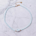 Good Luck Fish Bahama Wood Bead Necklace