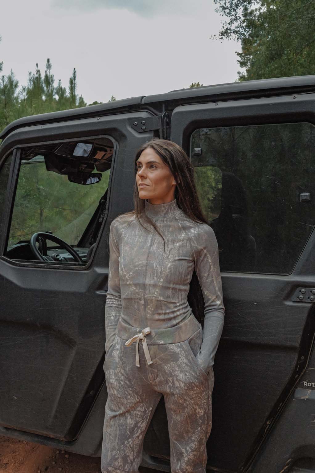 Ribbed Mock Neck - Break Up®