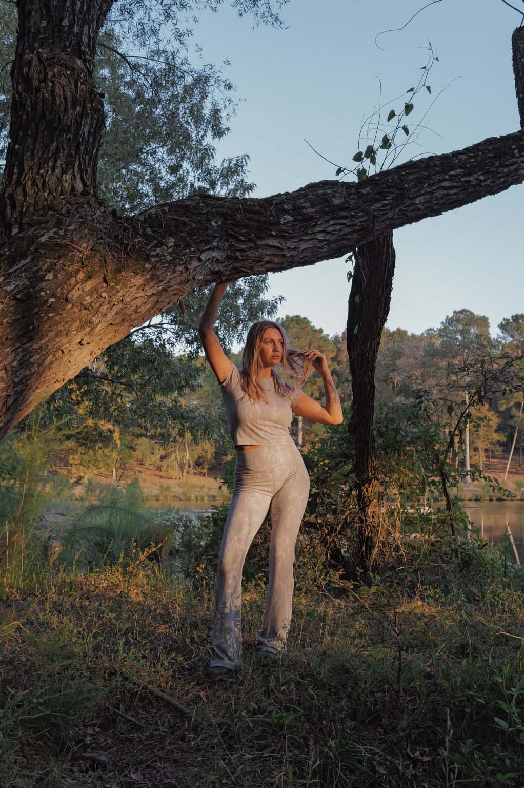 Ribbed Flare Leggings - Mossy Oak®