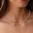 Moon Dancer 3mm Necklace (Silver)