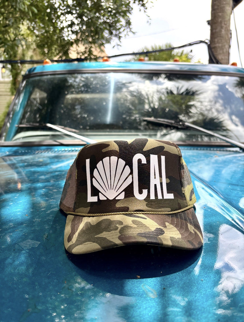 Local Seashell Trucker Hat