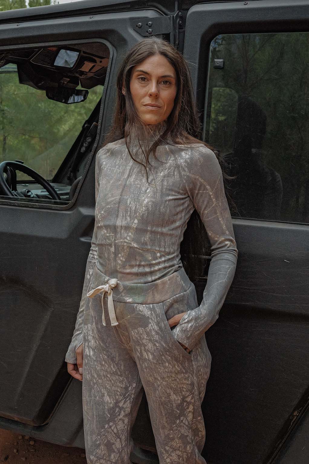 Ribbed Mock Neck - Break Up®