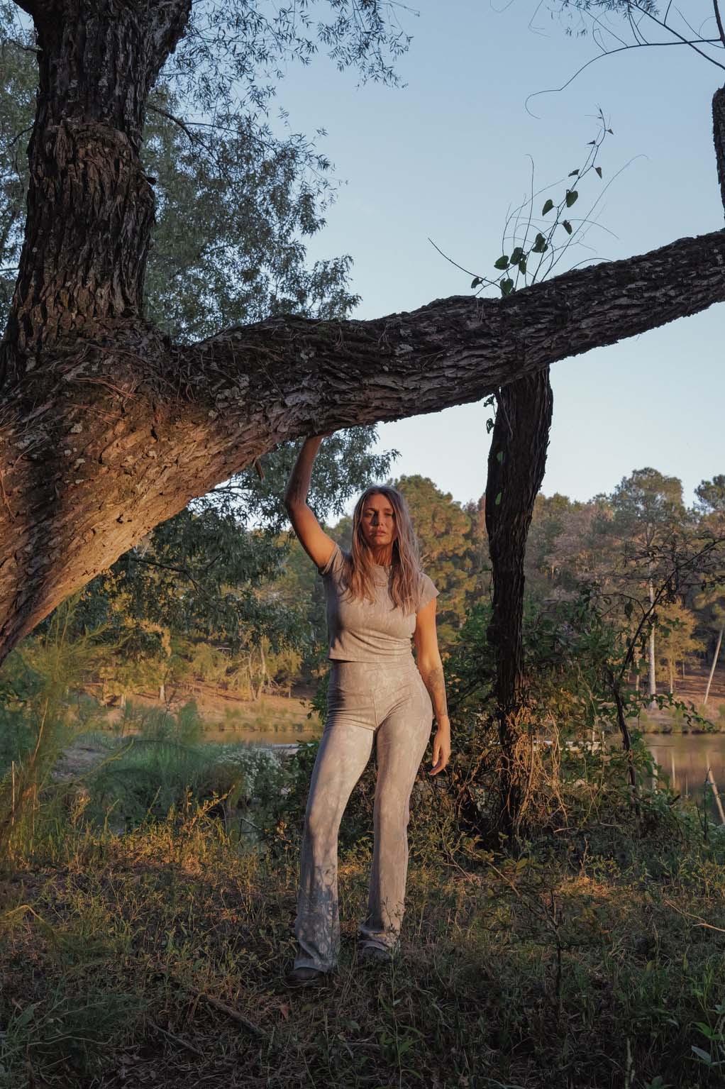 Ribbed Flare Leggings - Mossy Oak®