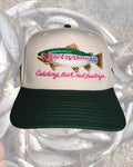 Catching Fish Not Feelings Trucker Hat