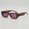 Trendy Niche Polygonal Thick Frame Sunglasses