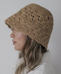 Beach Hat Bucket Straw Dome Hat Pocketable Sun Hats