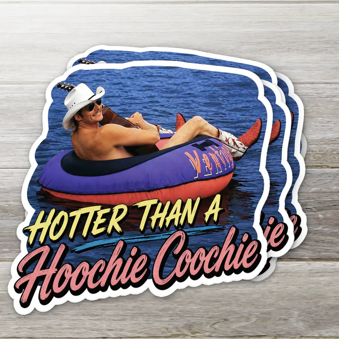 Southern Summer Humor Vinyl Sticker