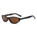 Stylish Vintage Sunscreen Oval Sunglasses
