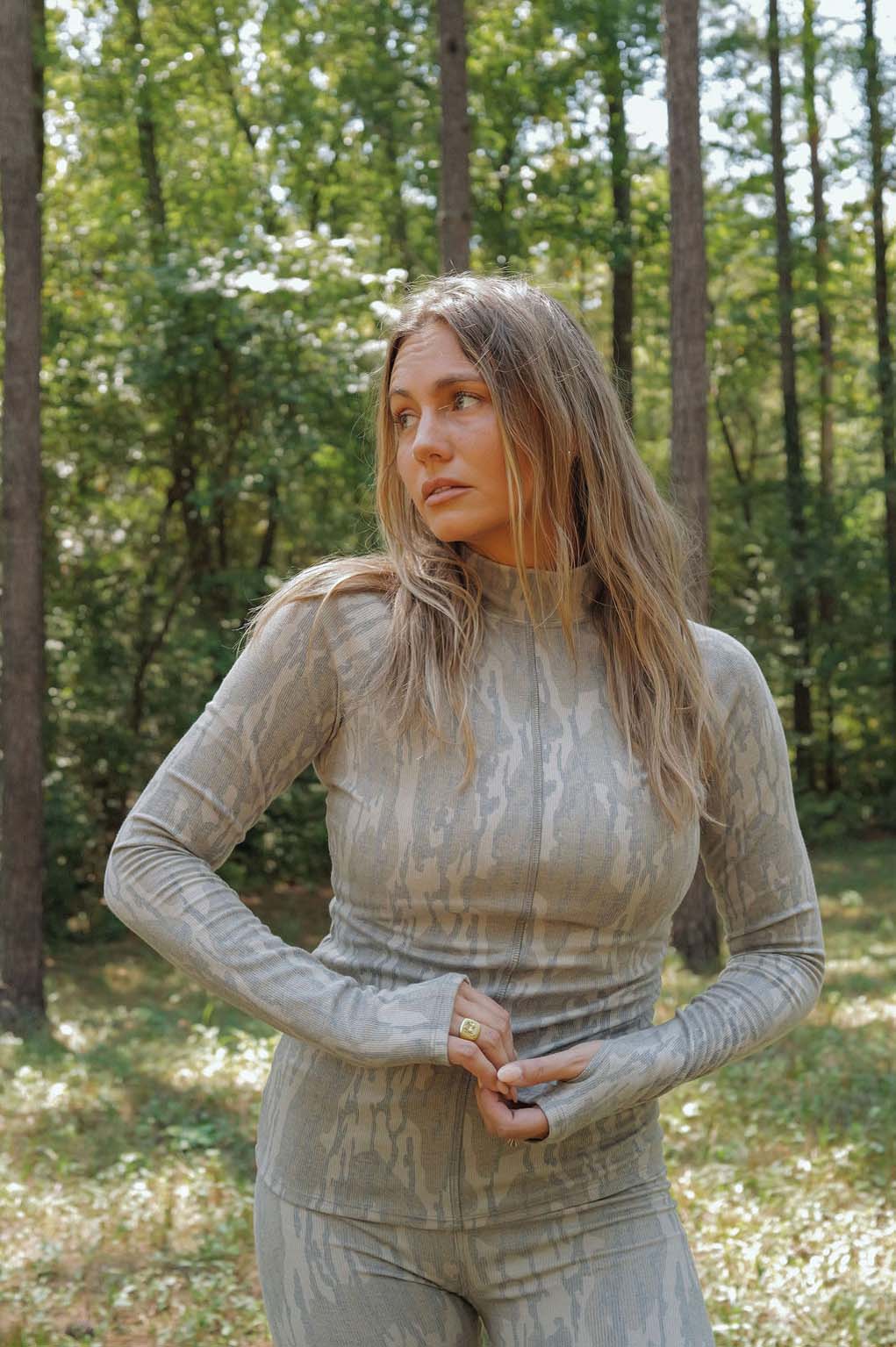 Ribbed Mock Neck - Bottomland®