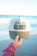 All For His Glory - Olive Trucker Hat