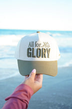 All For His Glory - Olive Trucker Hat