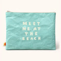 Meet Me At the Beach | 12" Paper Feel Pouch