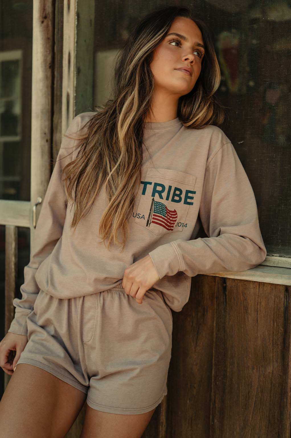 USA Base Camp Long Sleeve