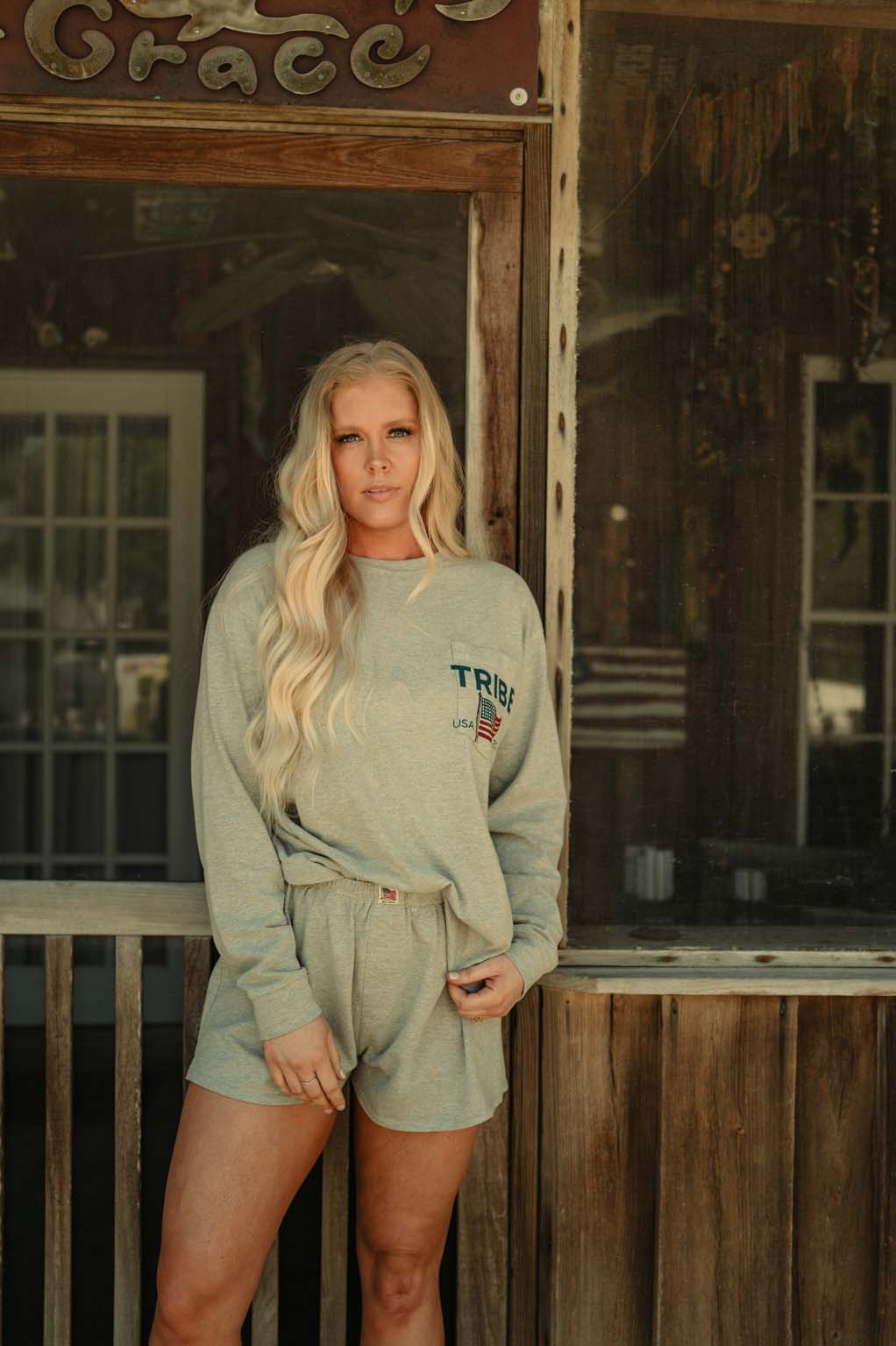 USA Base Camp Long Sleeve