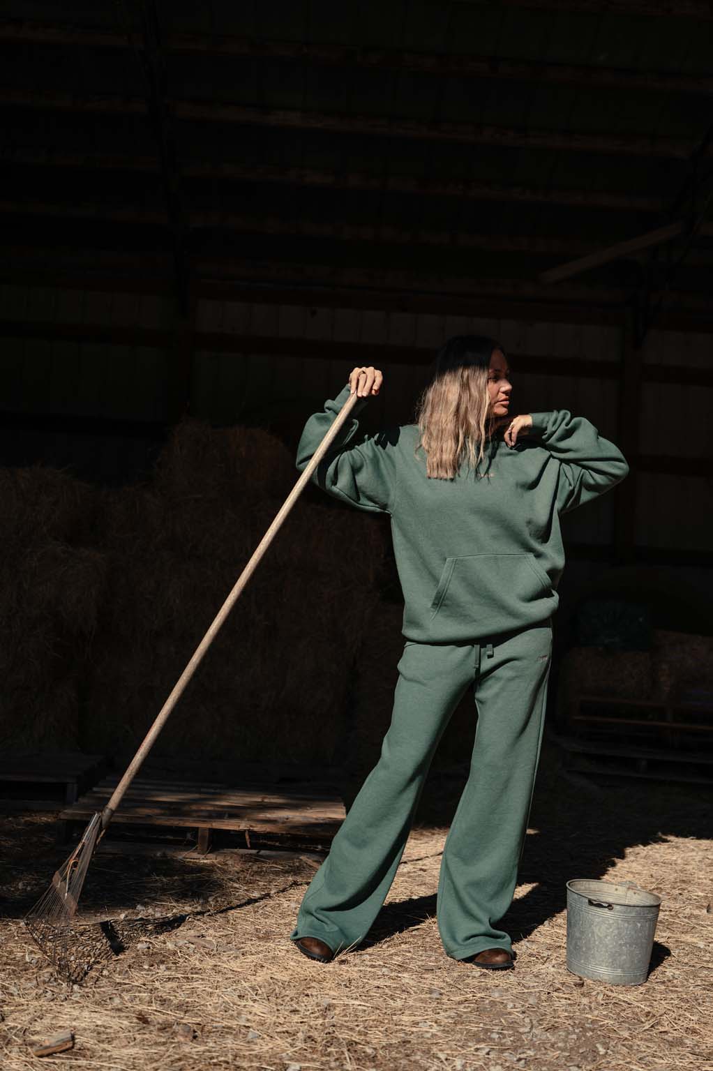 Butter Wide Leg - Coastal Countryside