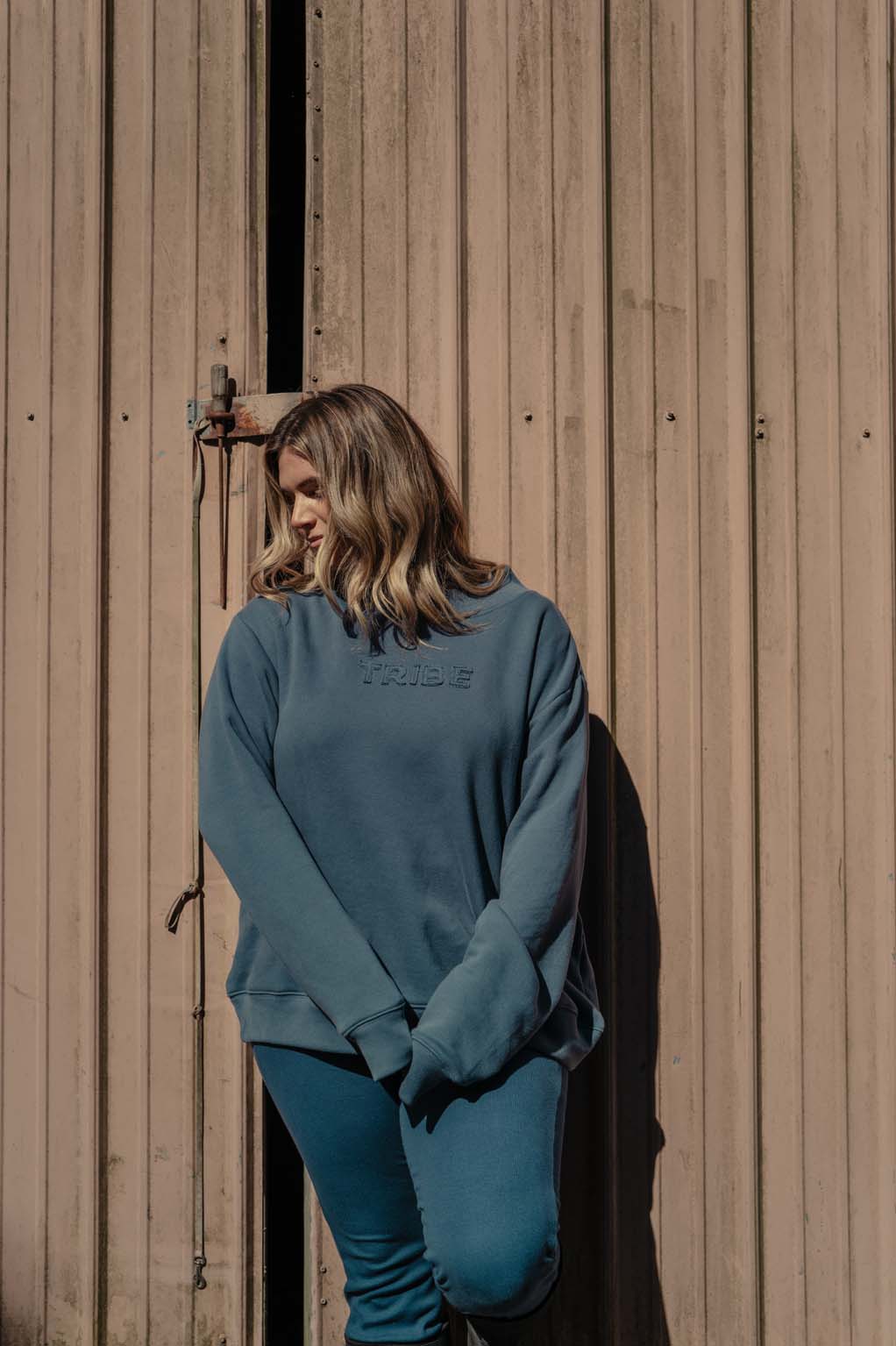 Ribbed Leggings - Coastal Countryside