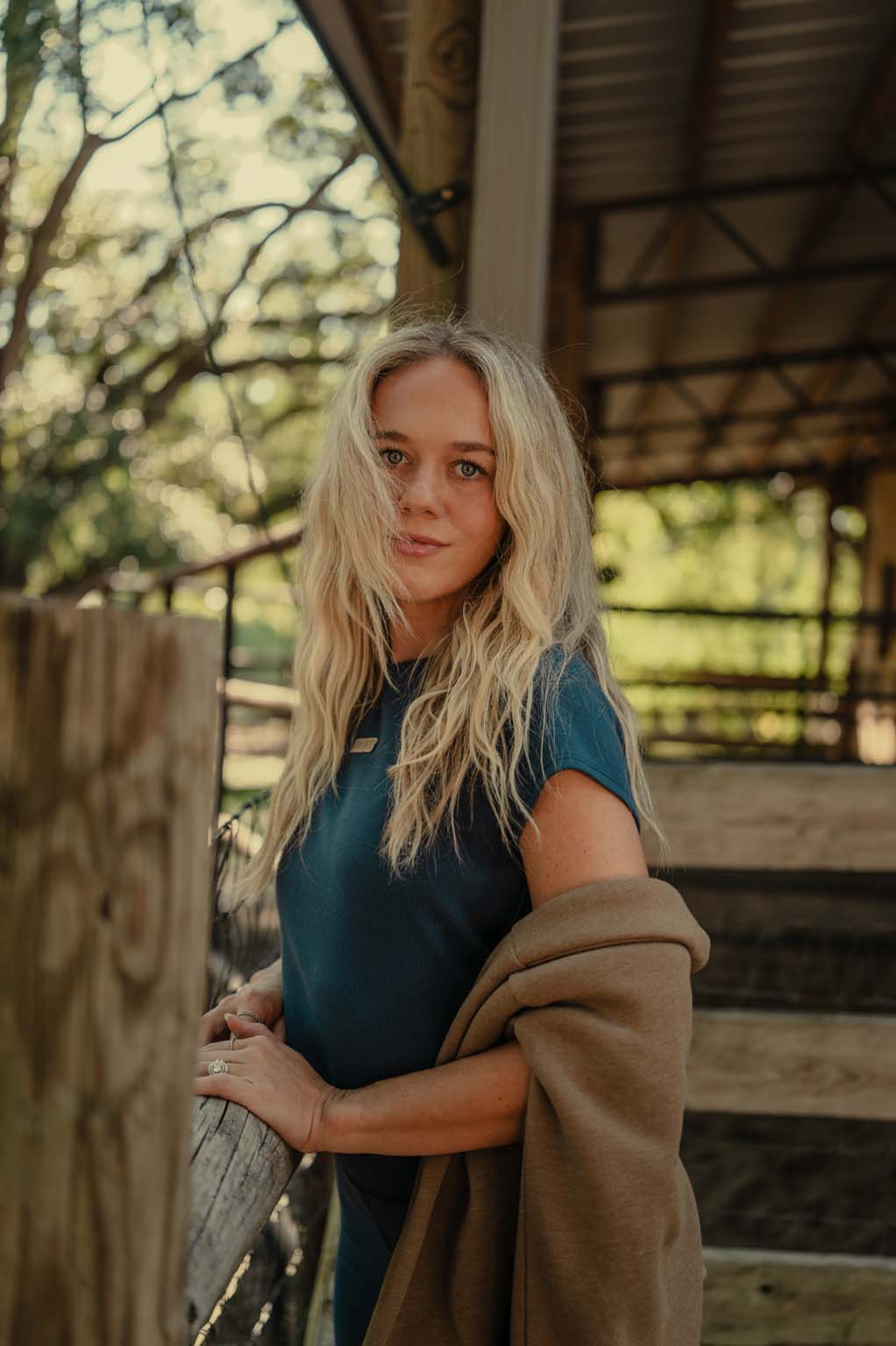 Ribbed Tee - Coastal Countryside