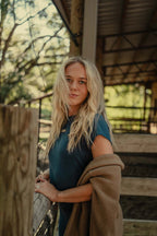 Ribbed Tee - Coastal Countryside