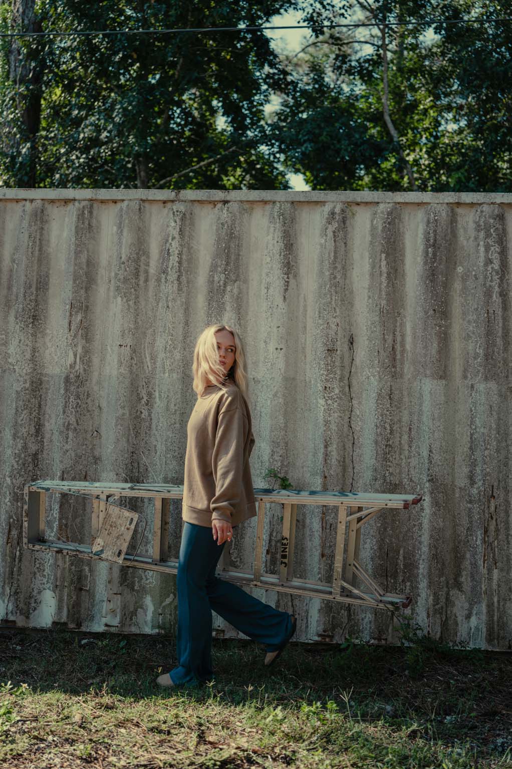 Ribbed Flare Leggings - Coastal Countryside