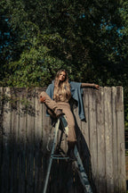 Ribbed Flare Leggings - Coastal Countryside