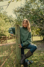 Ribbed Leggings - Coastal Countryside