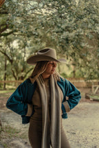 Hood Scarf - Coastal Countryside