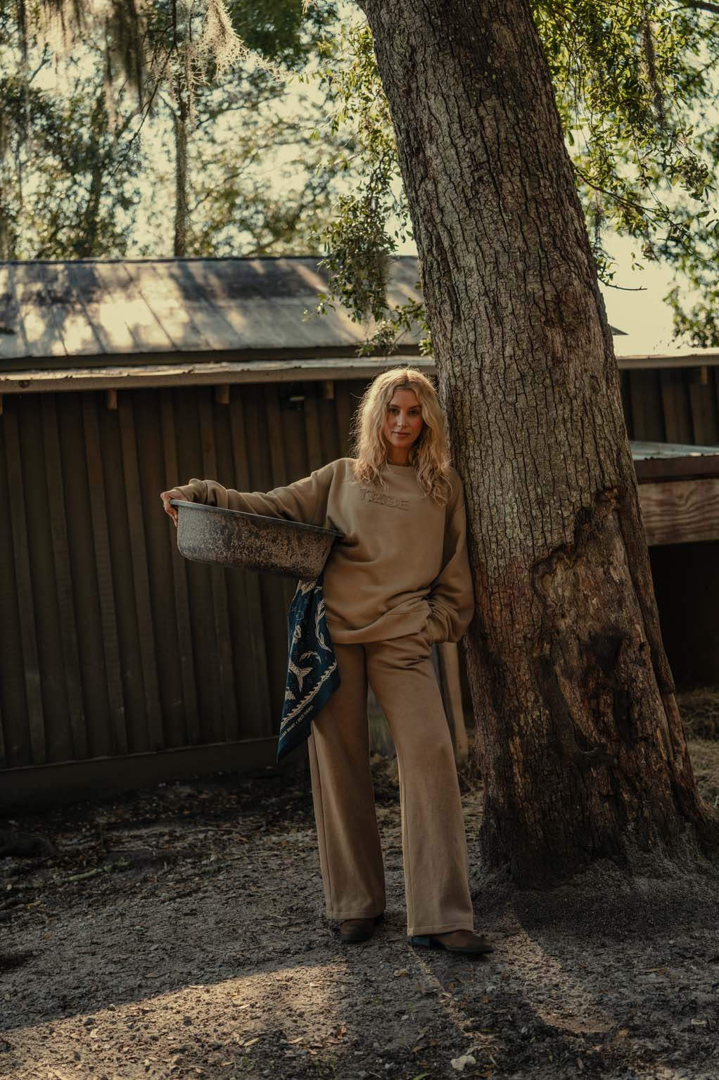 Butter Wide Leg - Coastal Countryside