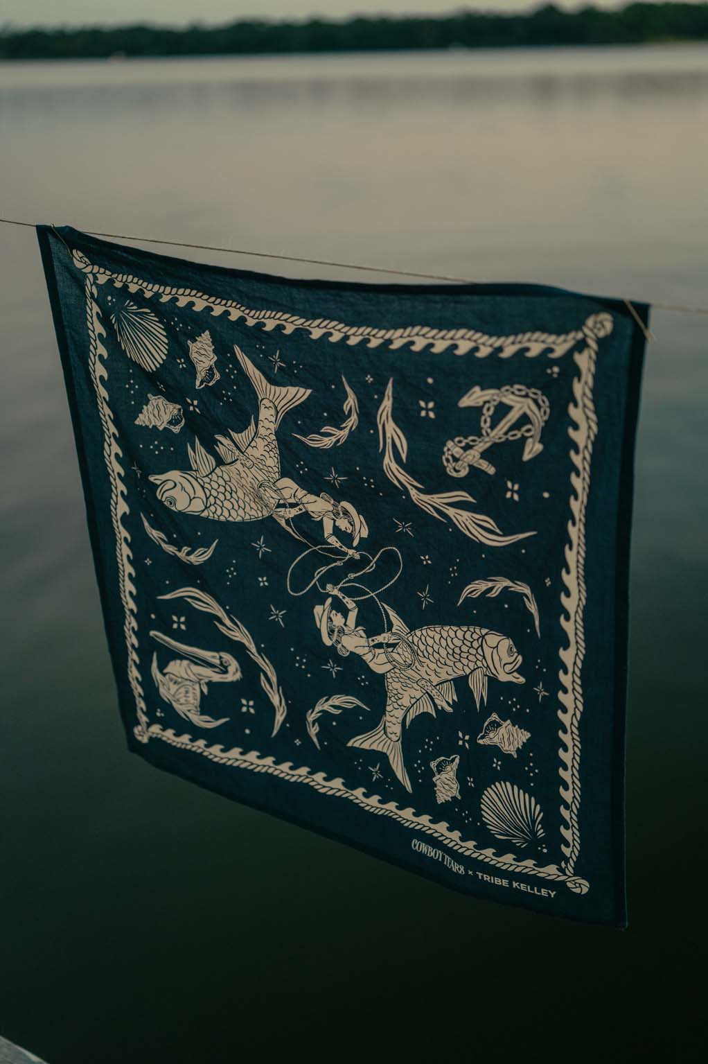 Cowboy Tears x Tribe Kelley Bandana