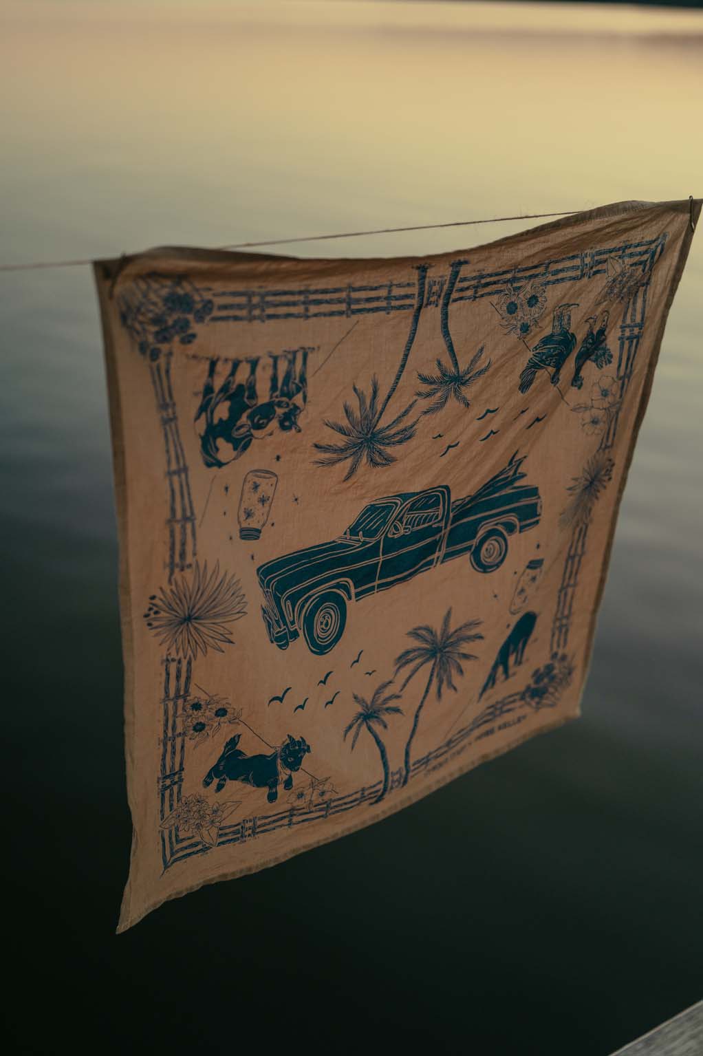 Cowboy Tears x Tribe Kelley Bandana