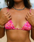 Malibu Ribbed Triangle Top