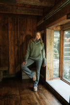 Ribbed Flare Leggings - Town & Country