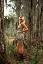 Ribbed Shorts - Brush