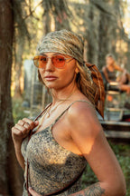 Tribe Silk Scarf - Brush