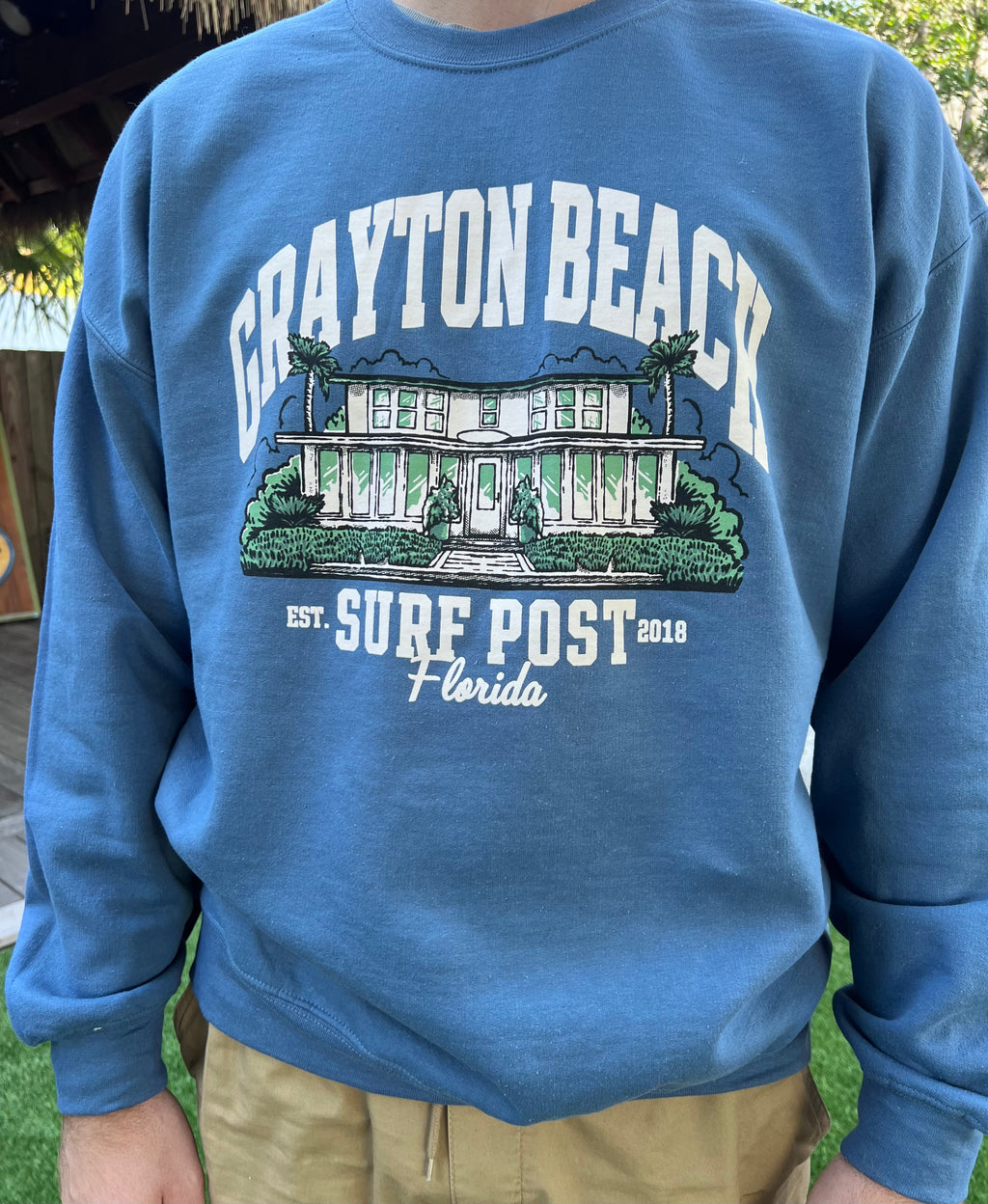 Surf Post Crew Sweatshirt