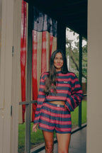 Star Spangle Striped Long Sleeve