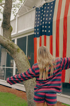 Star Spangle Striped Long Sleeve