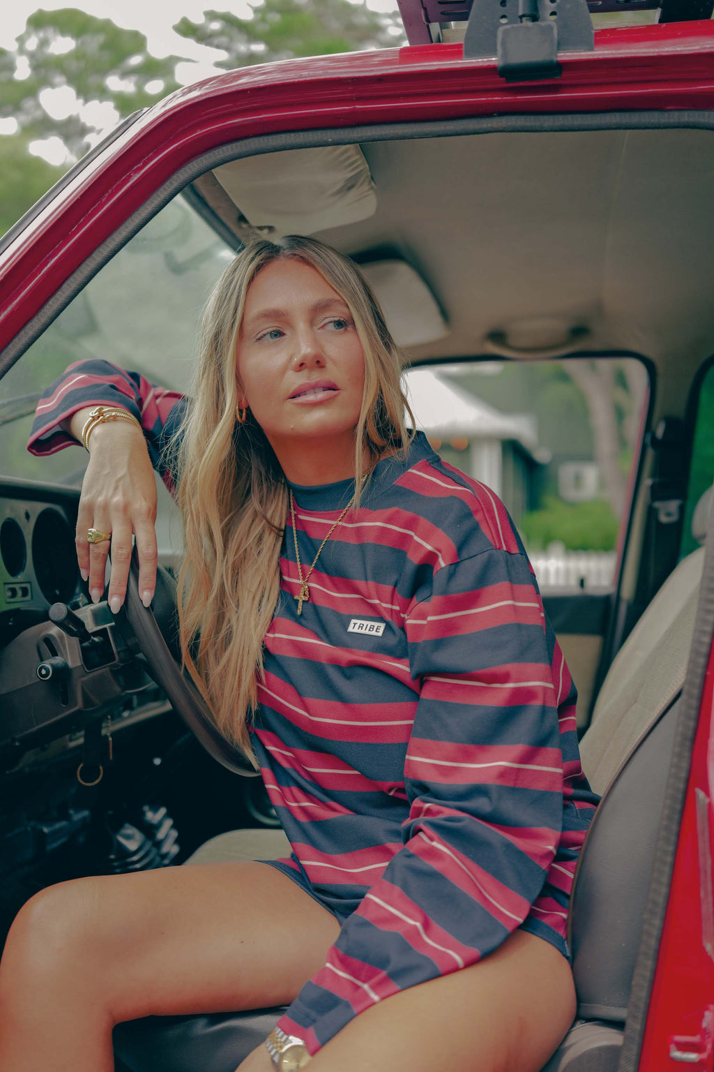 Star Spangle Striped Long Sleeve