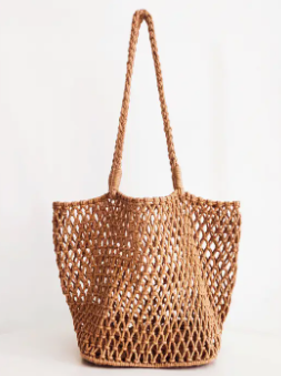 Woven Beach Bag