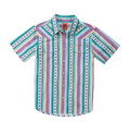 Serape Pearl Snap SS