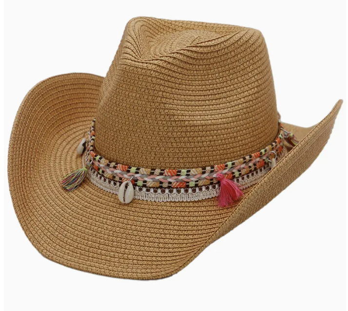 Pink Deco Coastal Cowgirl Hat